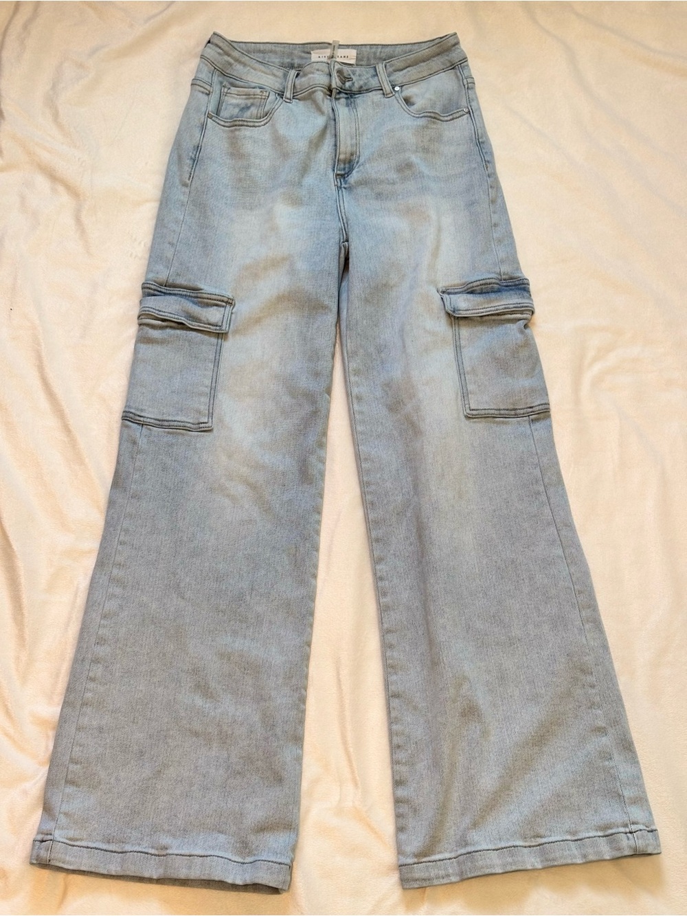 Risen Los Angeles Wide Leg Cargo Jeans